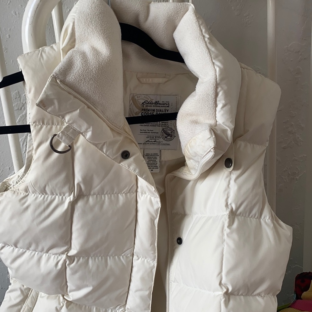 Eddie Bauer White Vest